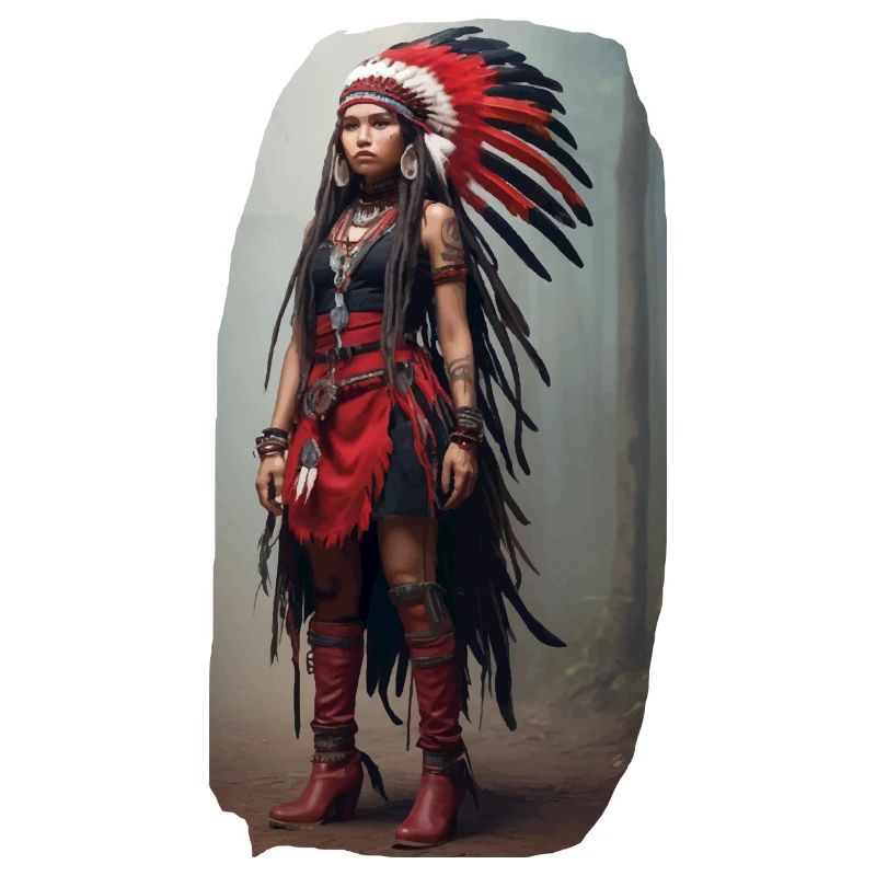 Indianer Mädchen