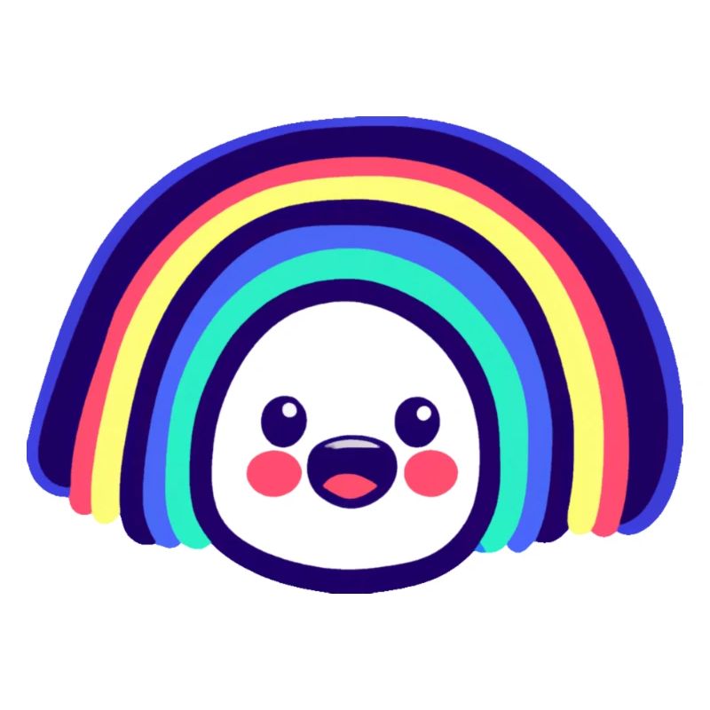 Regenbogen süß