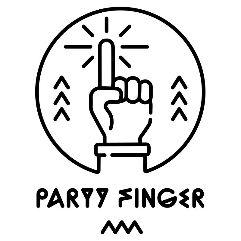 Partyfinger Lineart