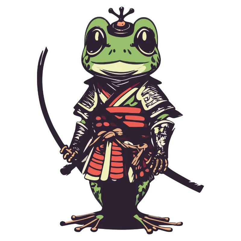 Samurai Frosch