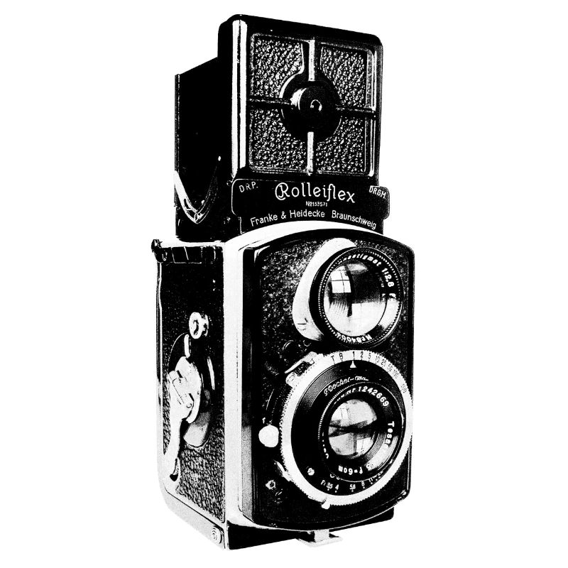 Rolleiflex-Kamera
