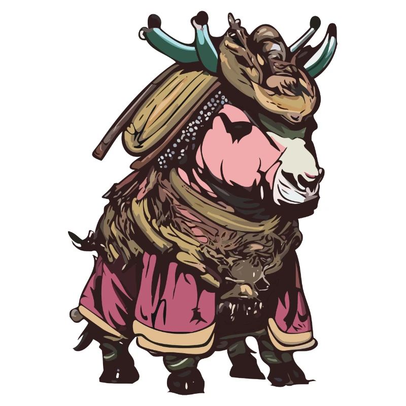 Poney samouraï