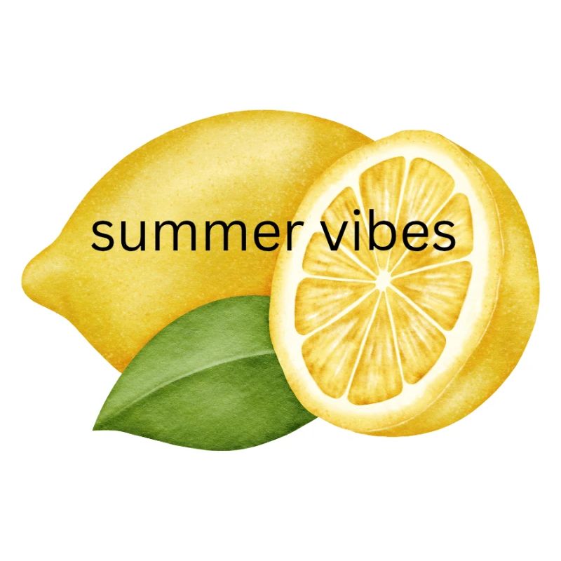 Summery lemon fresh design