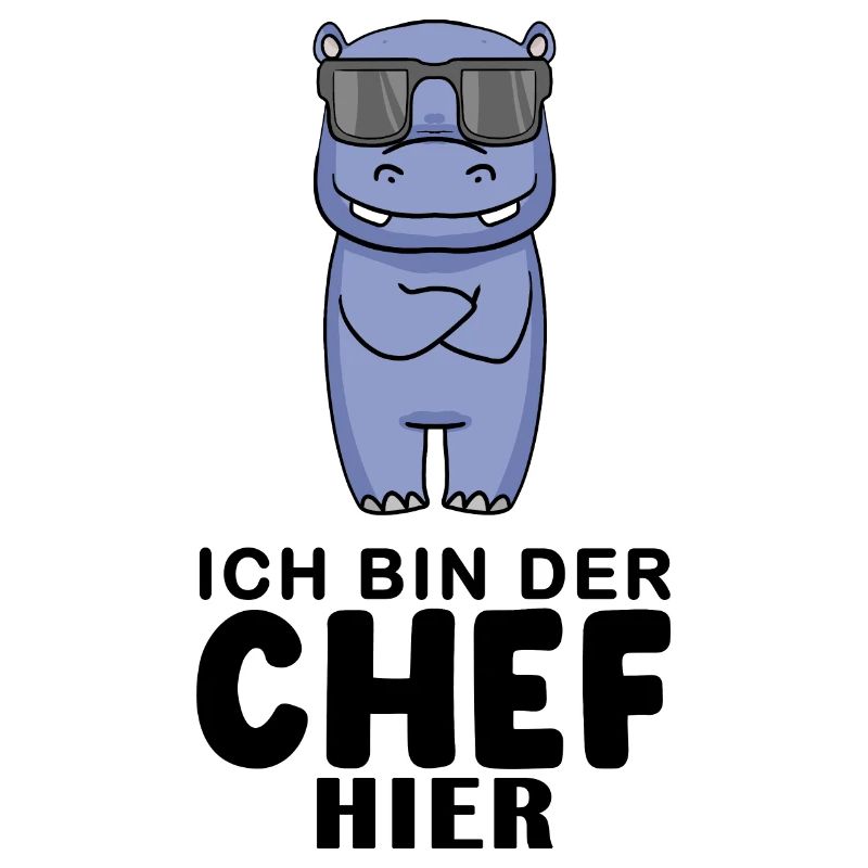 Chef Spruch lustig - Ich bin der Chef hier - Chef