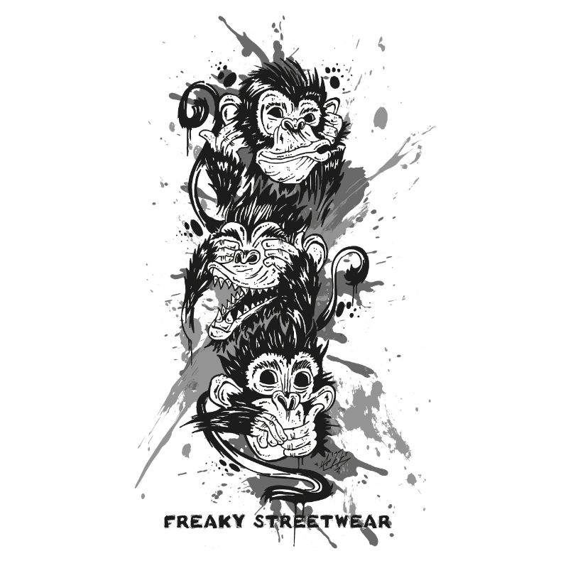 three monkeys