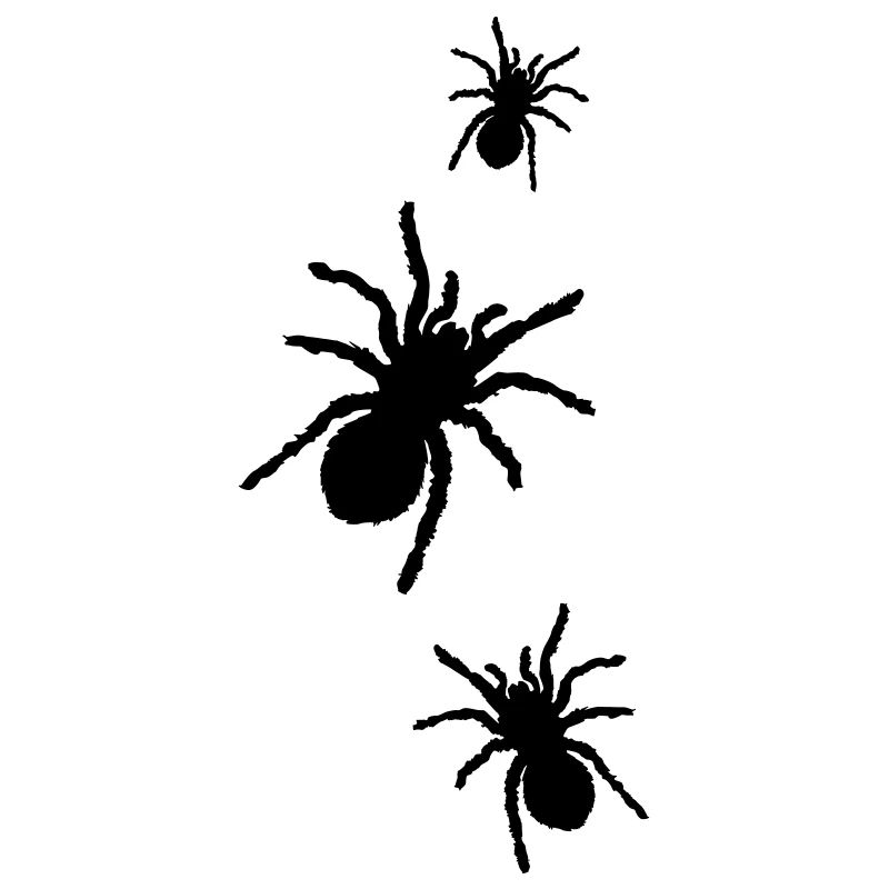 silhouette d'araignée