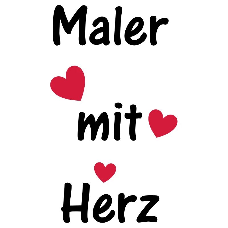Maler mit Herz
