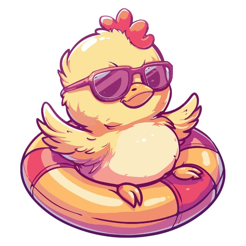 Chicks Chicken Comic Cool