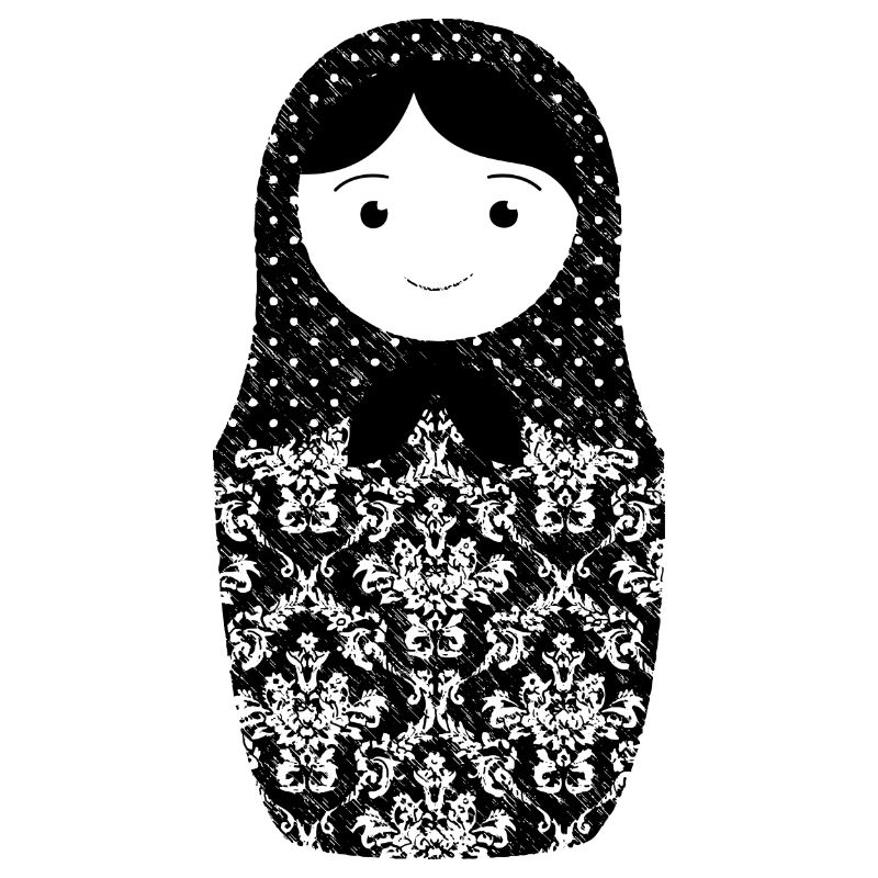 Matroschka bw