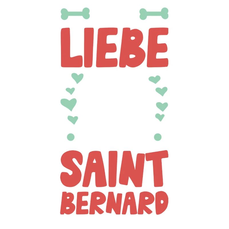 J’aime mon Saint-Bernard