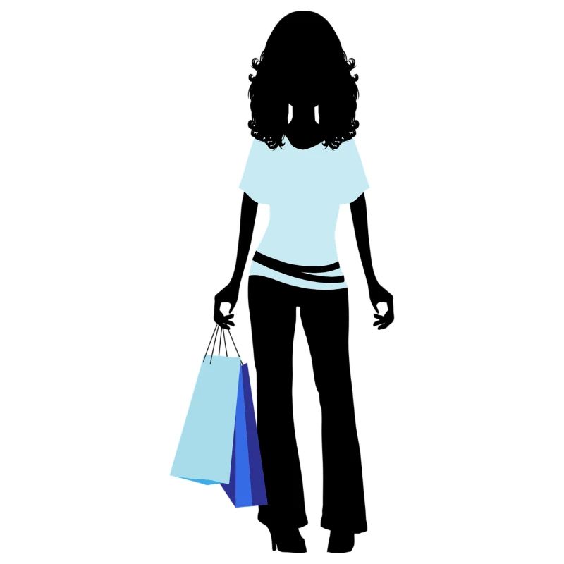 Frau Shopping