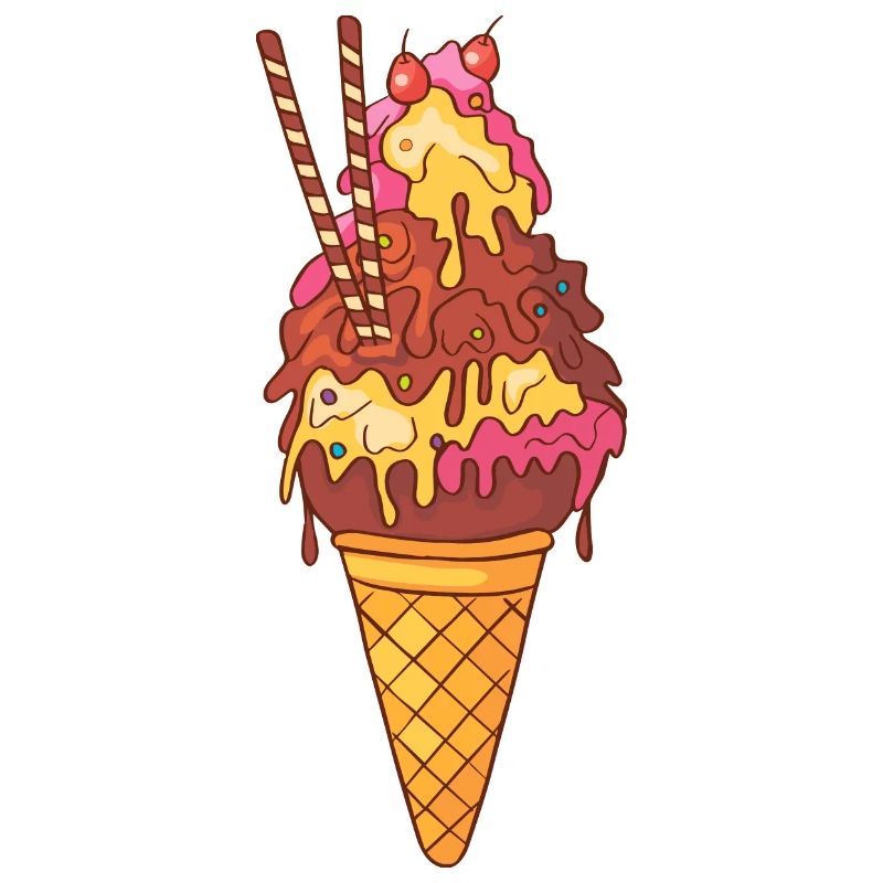 Crème glacée, crème glacée, crème glacée, crème glacée, boule, crème glacée, sundae