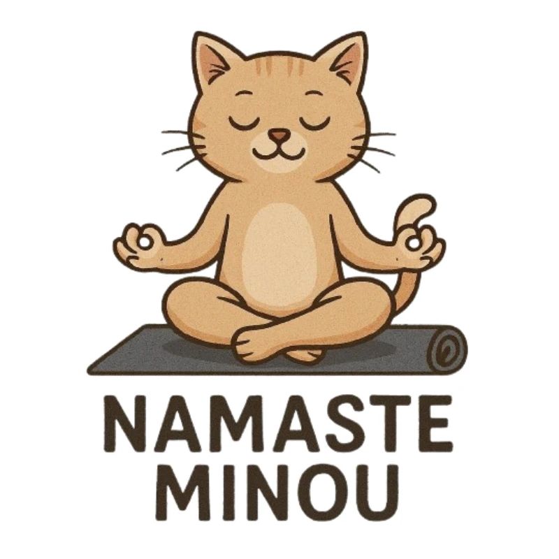 Namaste Zen Kätzchen