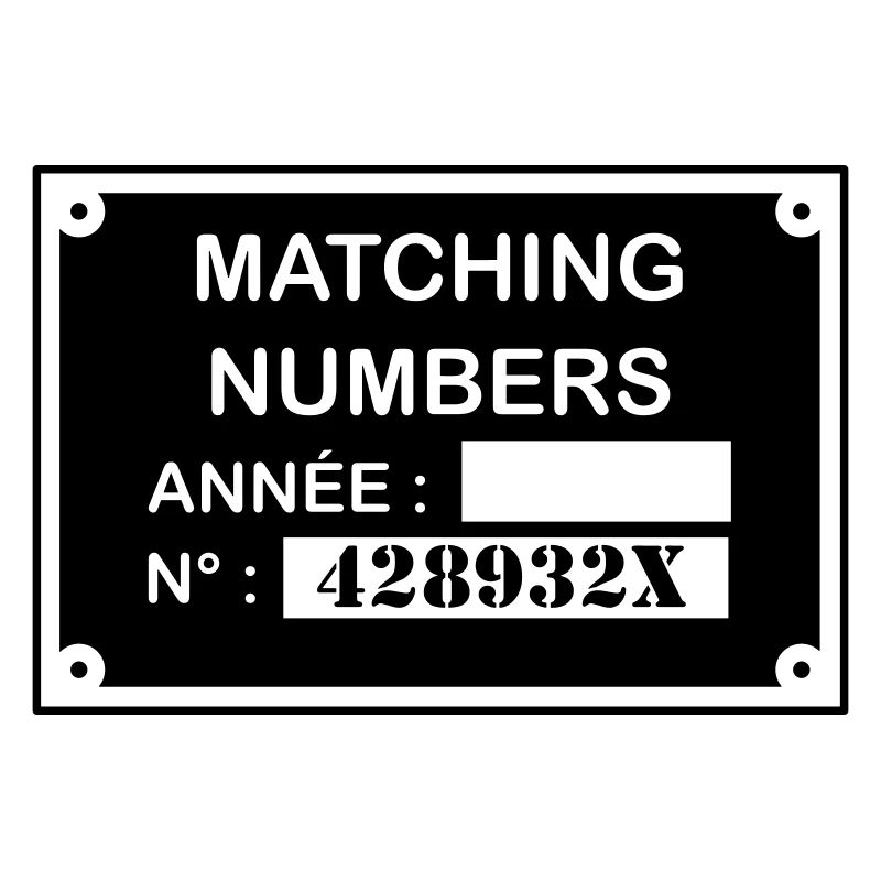 Matching Numbers