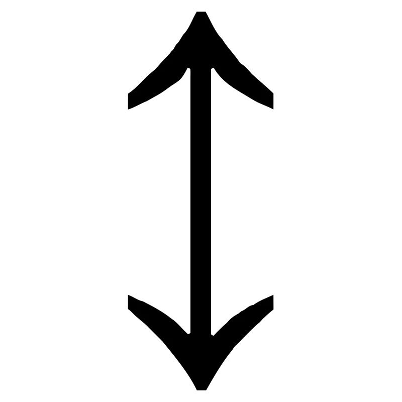 arrow up n down