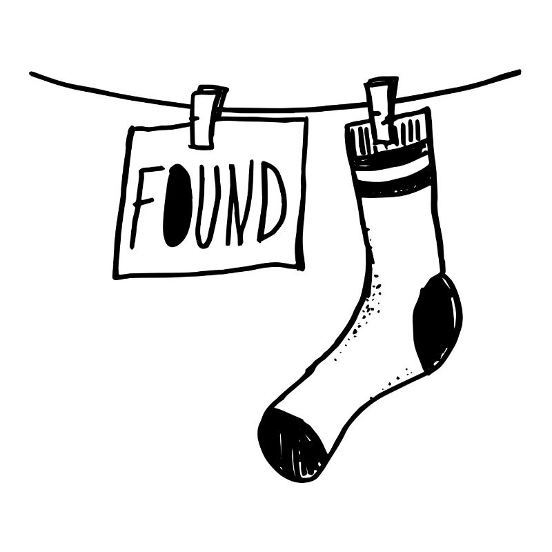 Lost & Found | Found | Socken | Partnerlook