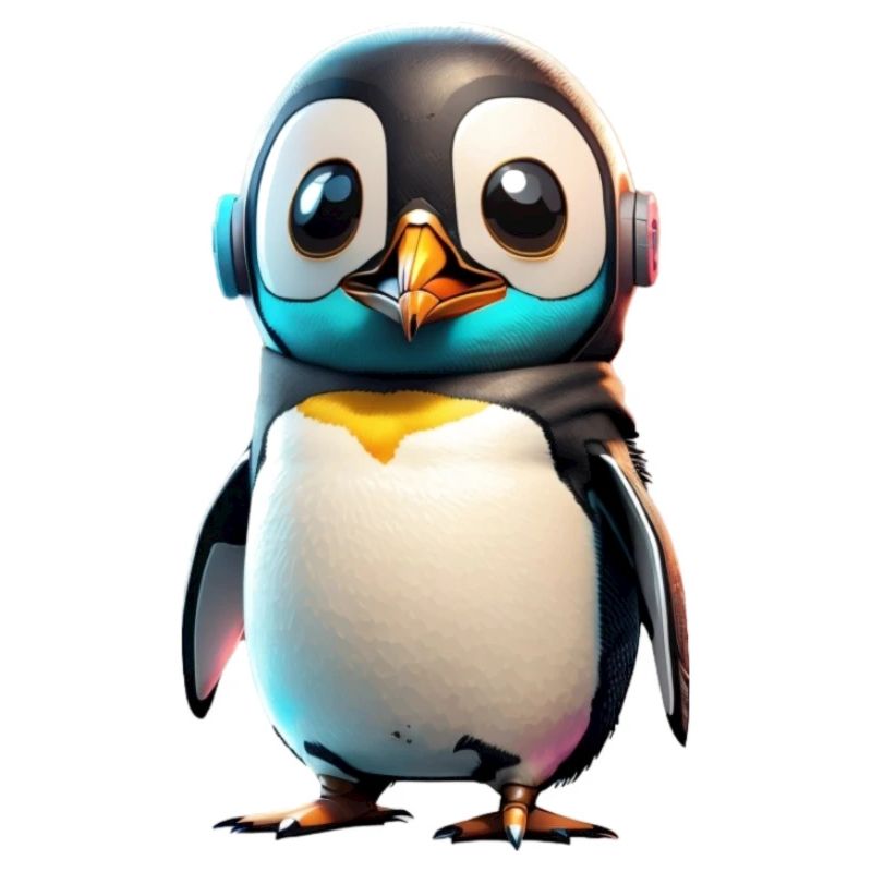 Roboter Pinguin