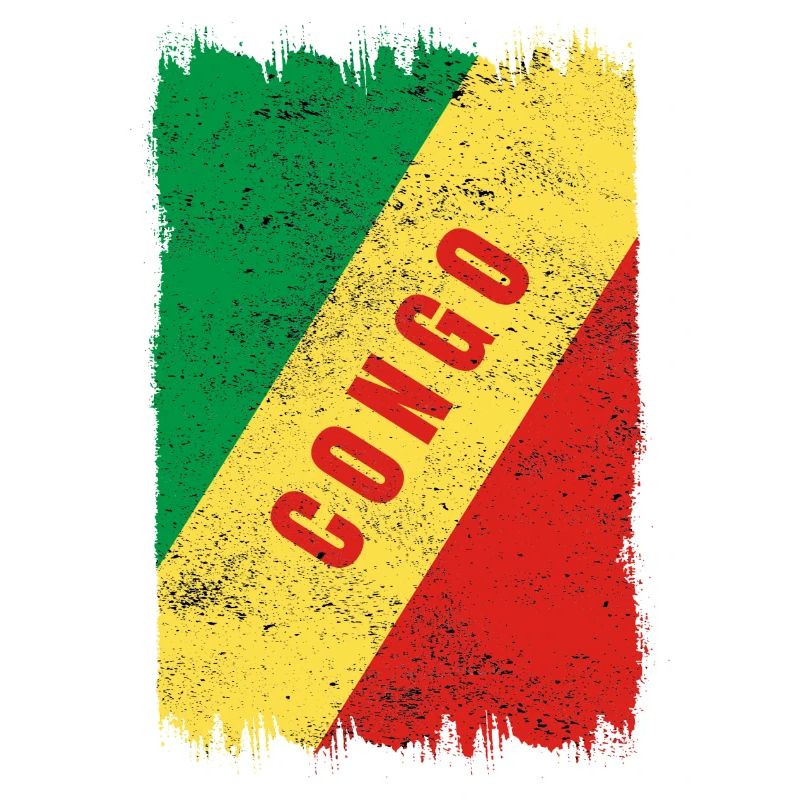 Kongo Flagge