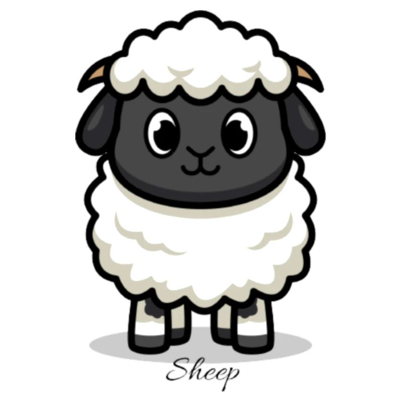 Es ist ein Schaf