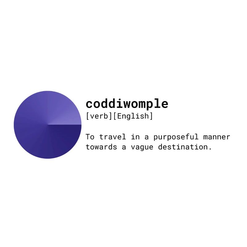 Coddiwomple