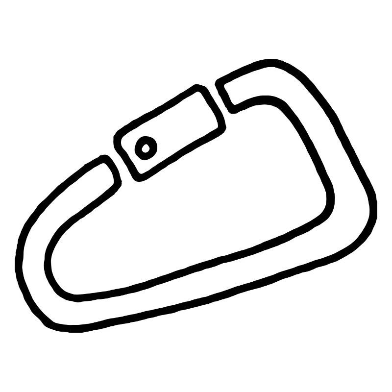 Karabiner klettern