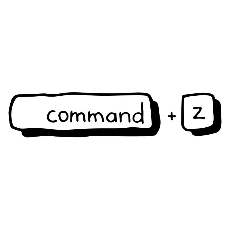 command + Z