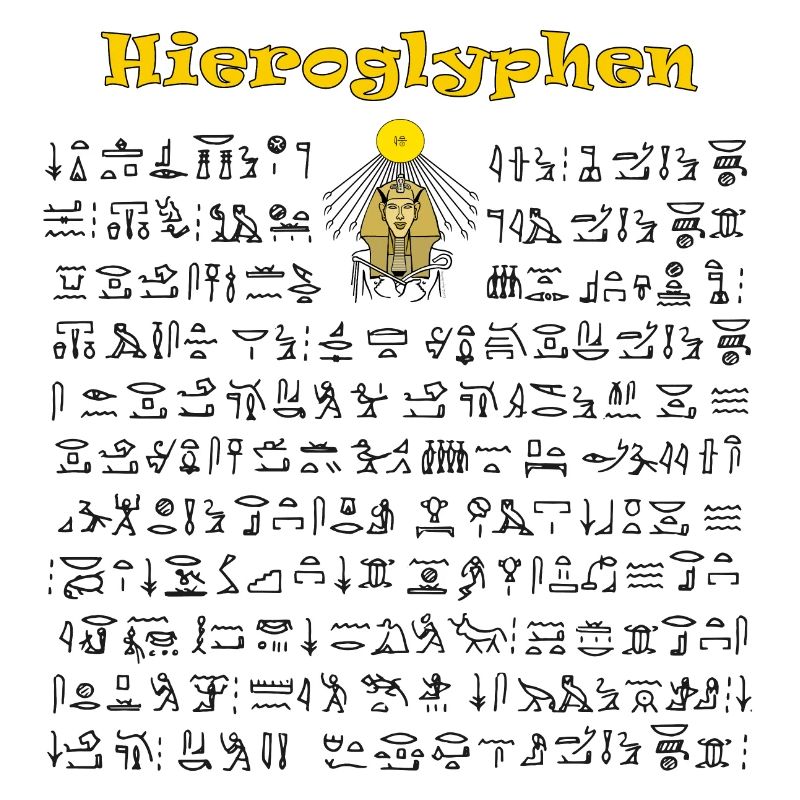 Ägyptische Hieroglyphen