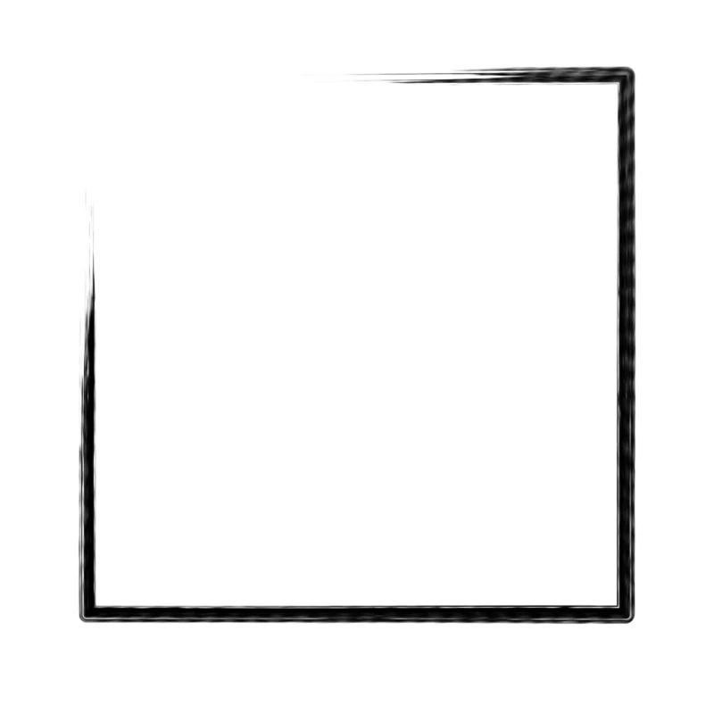 Weathered rectangular frame