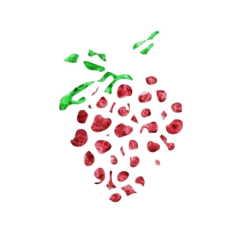 Verrückte Erdbeere