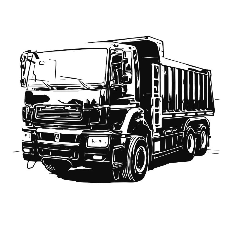 KAMAZ - КАМАЗ Kipper