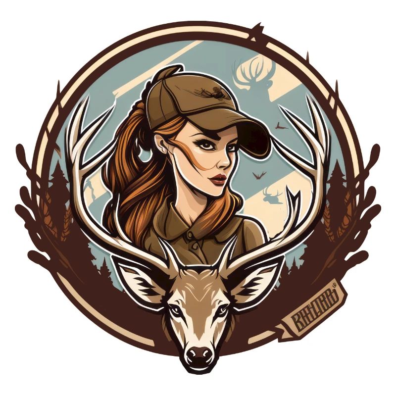 Hirsch Jägerin