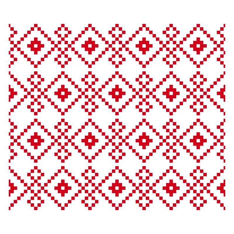 Weihnachtlicher einfarbiger Pullover (rot)