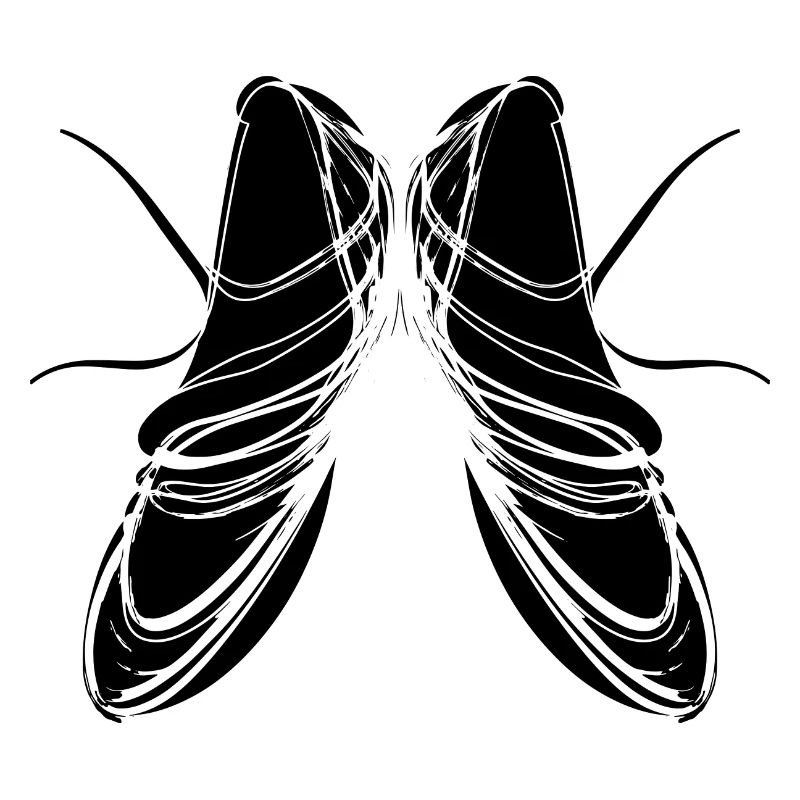 Ballettschuhe Skizze