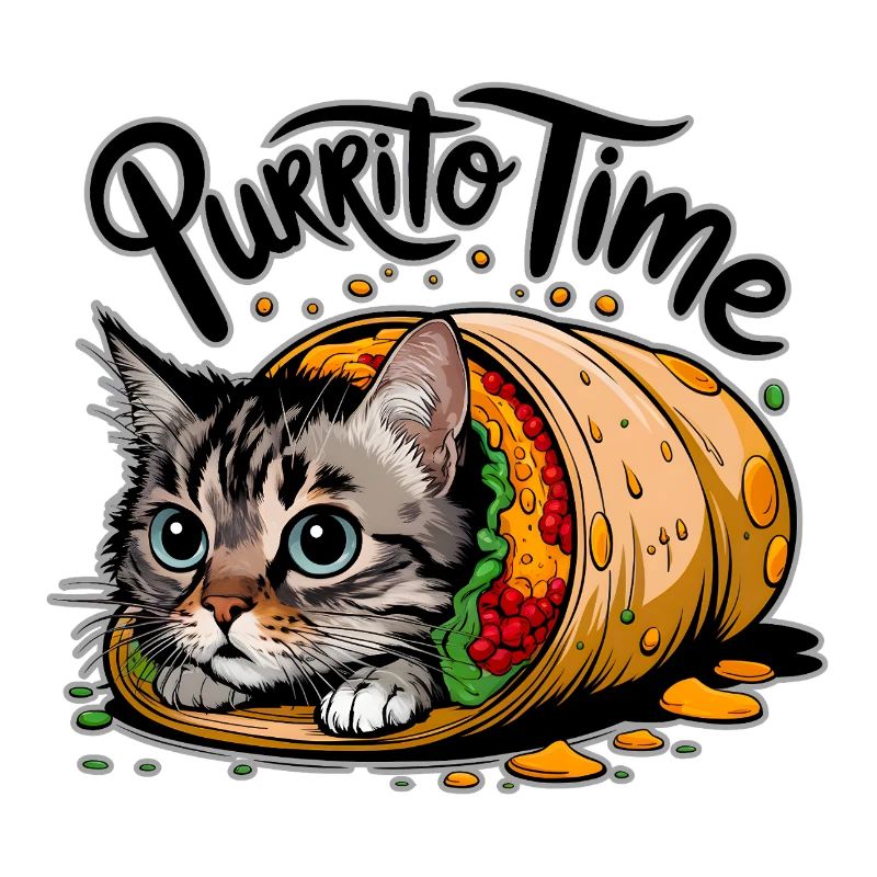 Purrito-Katze