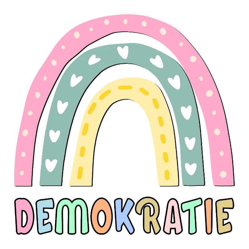 KINDER REGENBOGEN DEMOKRATIE