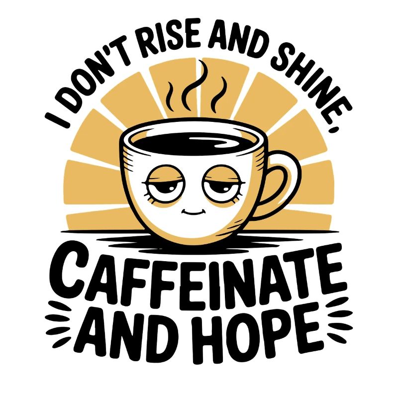 Kaffee Sonnenaufgang Spruch