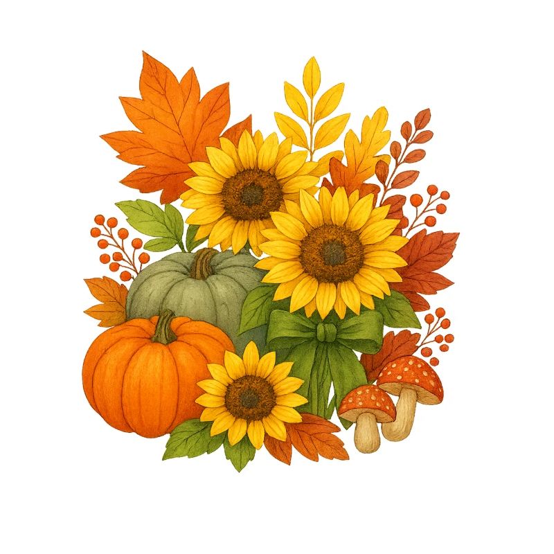 Herbsternte Sonnenblumen