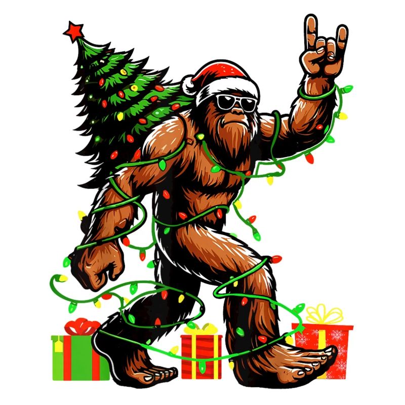 Bigfoot Weihnachtslicht-Held