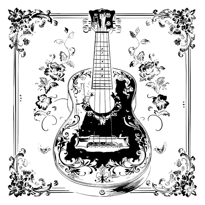 Lustige Ukulele