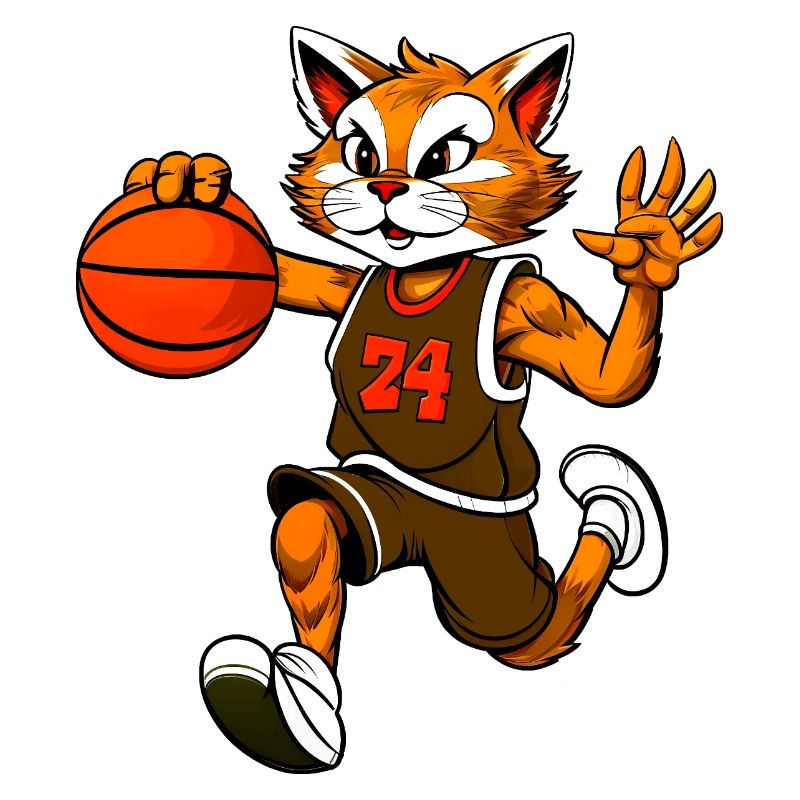 Basketballer Katze