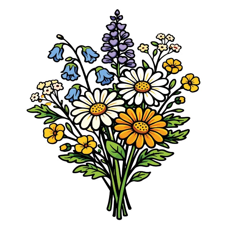 Wildblumenstrauß
