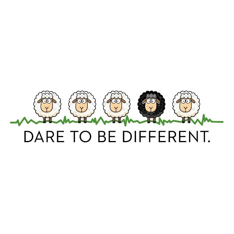 Dare To Be Different – Black Sheep