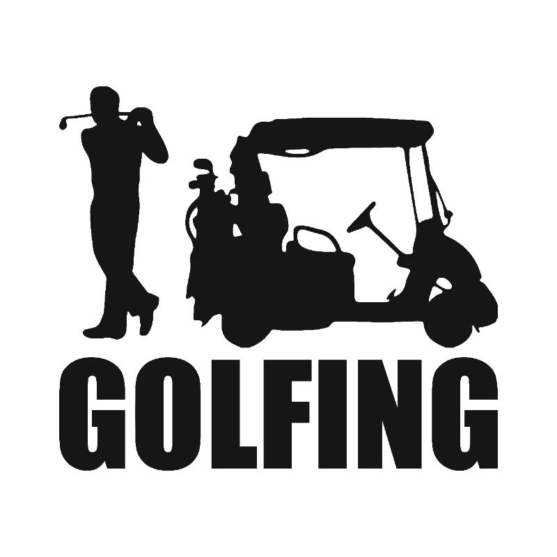 Golfing Golf Spruch Golfspieler