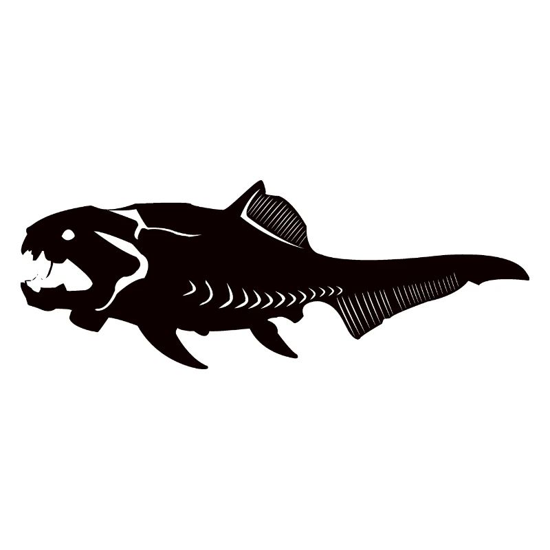 Dunkleosteus Panzerfisch, le monstre de la préhistoire