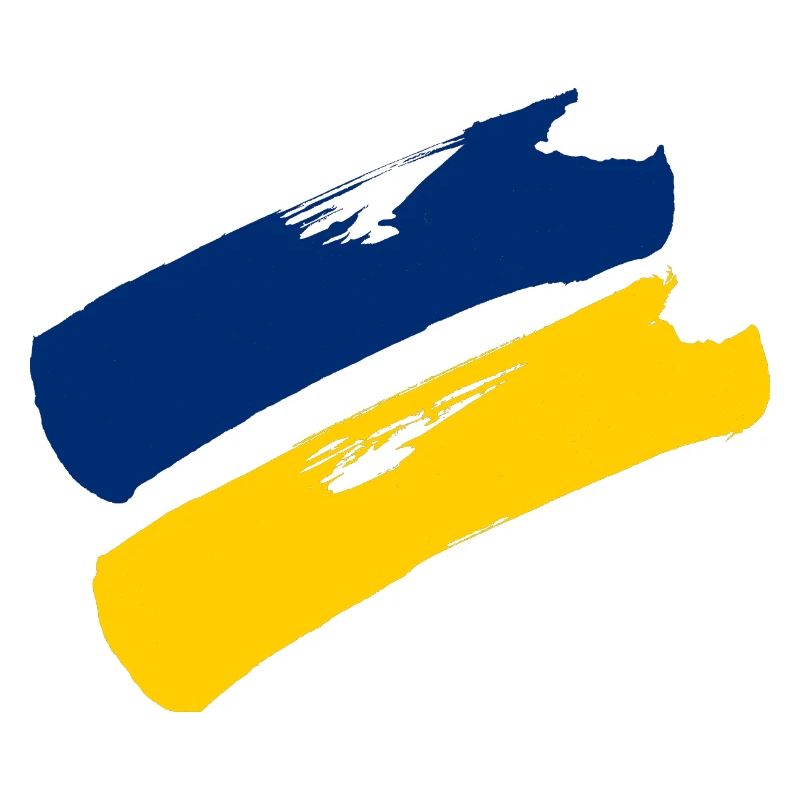 Drapeau de la Basse-Autriche - Rayures en brosse