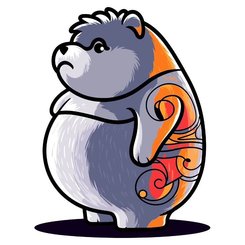 Launischer Bär