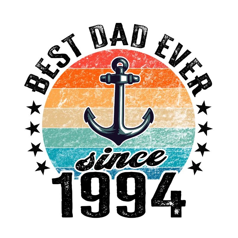 Bester Papa der Welt seit 1994 Anker