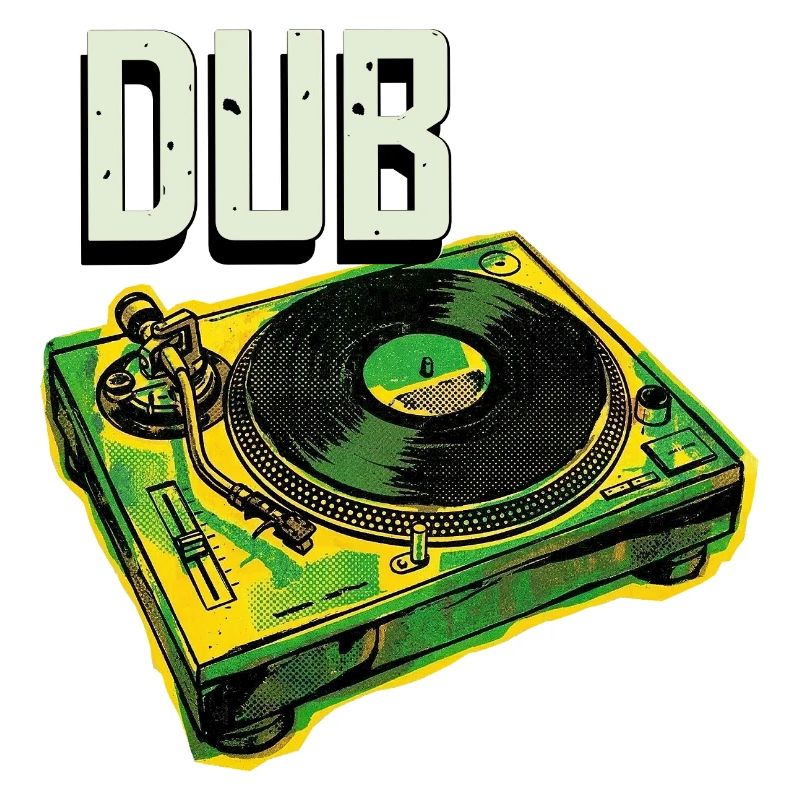 Dub Reggae Plattenspieler