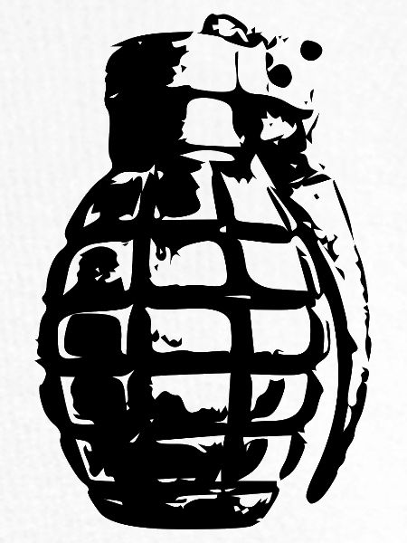 Granate schwarz