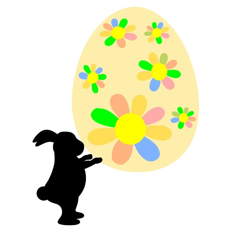 Cadeaux de Pâques de lapins de Pâques pour les lapins de Pâques